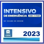1ª Fase OAB XXXVIII (38) Intensivo de Emergência (CEISC 2023) (Ordem dos Advogados do Brasil)